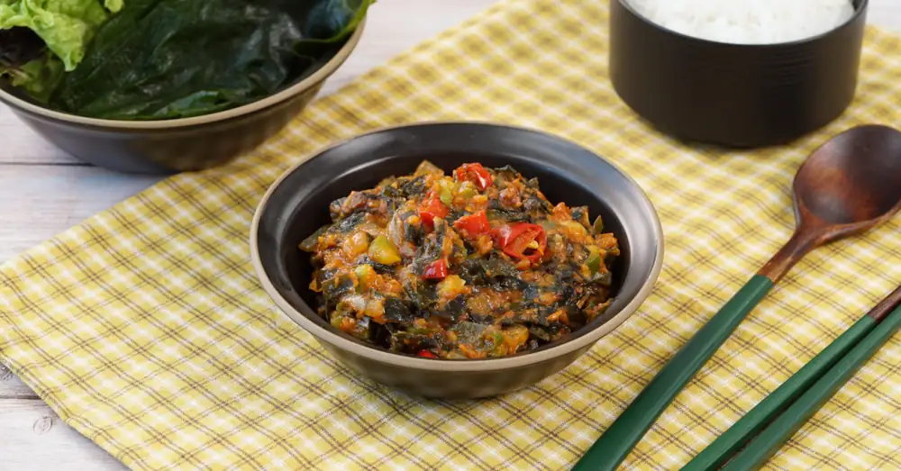 No other side dishes needed! Baek Jong-won's Kelp Ssamjang from Delicious Square