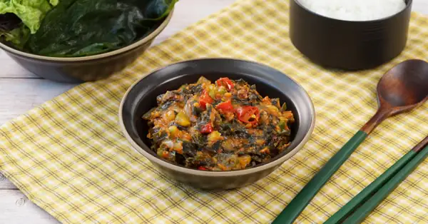 No other side dishes needed! Baek Jong-won's Kelp Ssamjang from Delicious Square