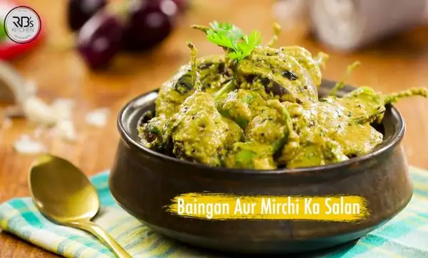 Easy Baingan Aur Mirchi Ka Salan बैंगन और मिर्ची Recipe