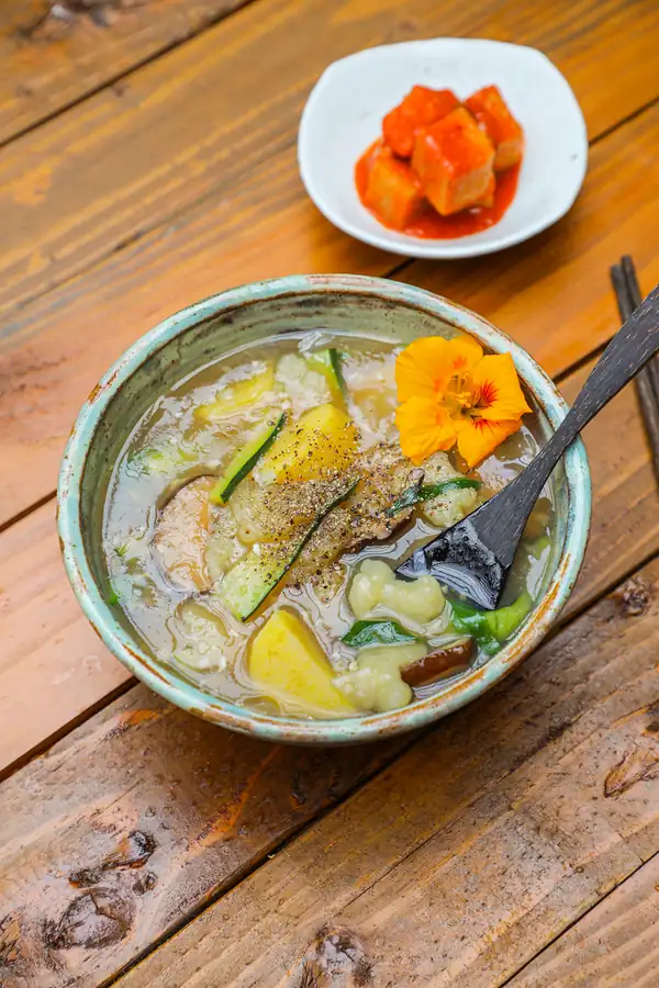 Korean Potato Dumpling Soup Recipe & Video