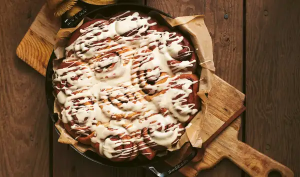 Pamela Anderson’s Signature Vegan Cinnamon Rolls