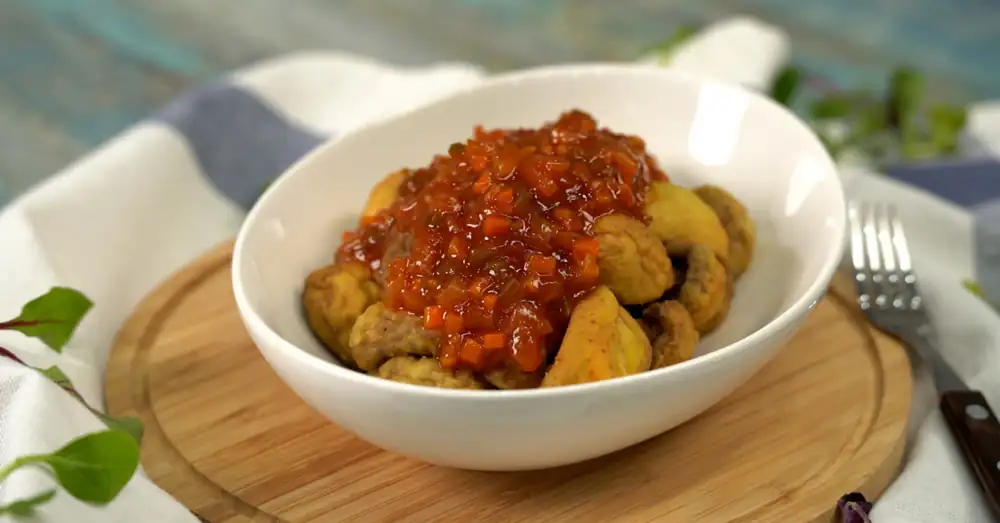 Making Baek Jong-won's Mushroom Chili Sweet and Sour Sauce from Delicious Square ♥