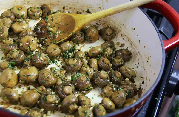 Garlic Herb Mushrooms