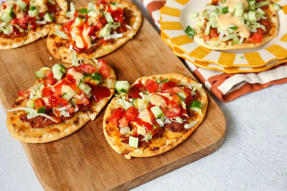 Turkish pizza flatbread