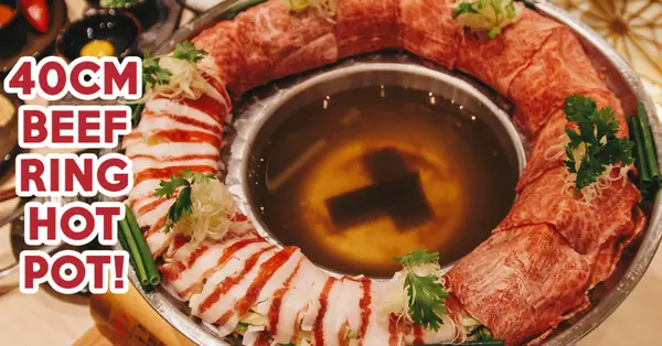 Shabu En Review: First Kyushu-Style Beef Ring Hot Pot In Singapore
