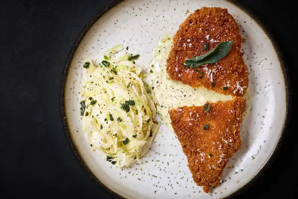 Taleggio-Stuffed Chicken Schnitzel Recipe