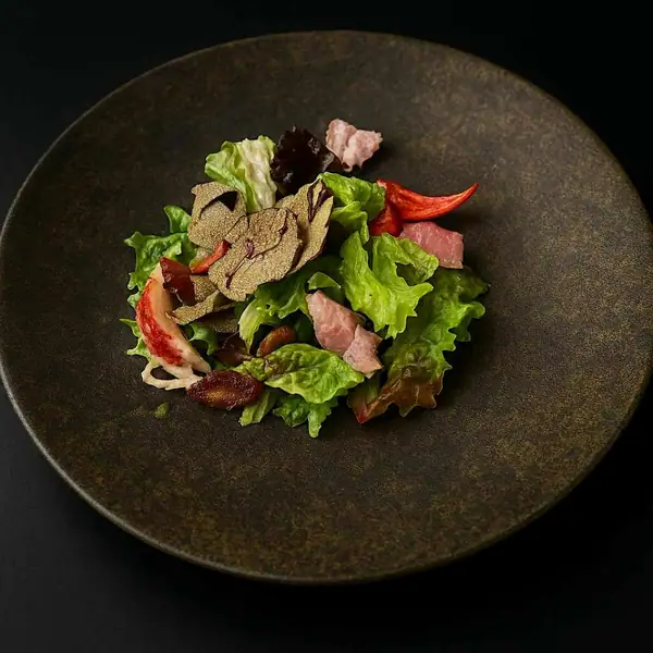 Salade de Homard (Ensalada de Langosta Azul con Paloma)