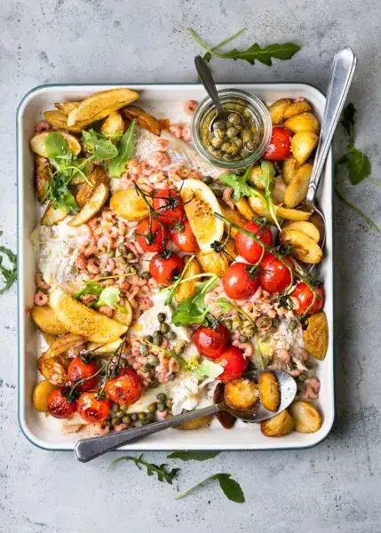 Baked cod