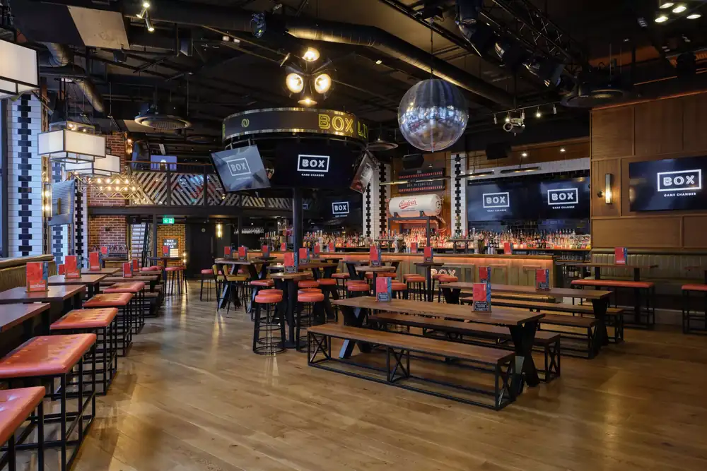Inside BOX Piccadilly, the West End’s ultimate sports and party bar