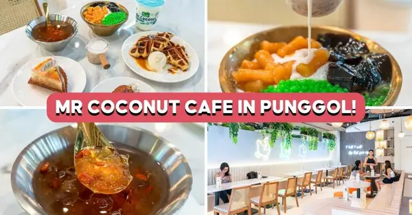 Tres pequeños cocos: El café Mr. Coconut abre sus puertas en Punggol