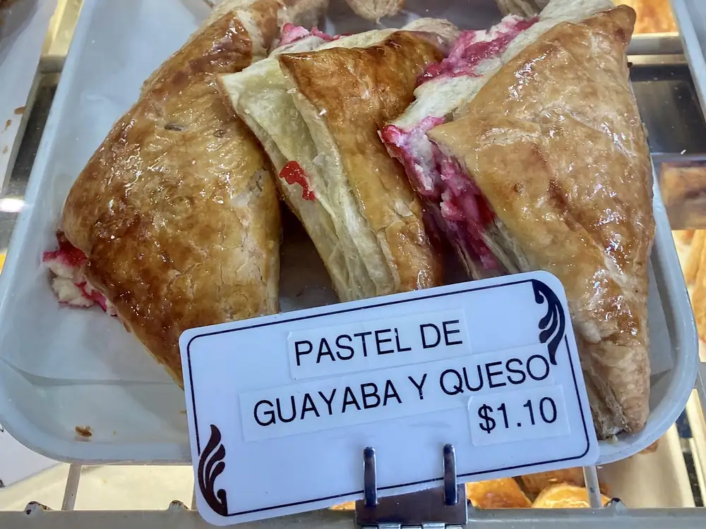 Cheese and Guava Popsicles (Paletas de Queso con Bocadillo)