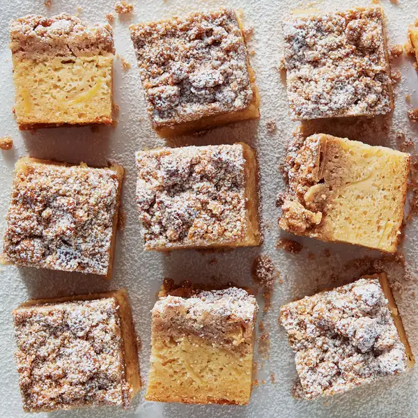 pastel de manzana holandés para merendar