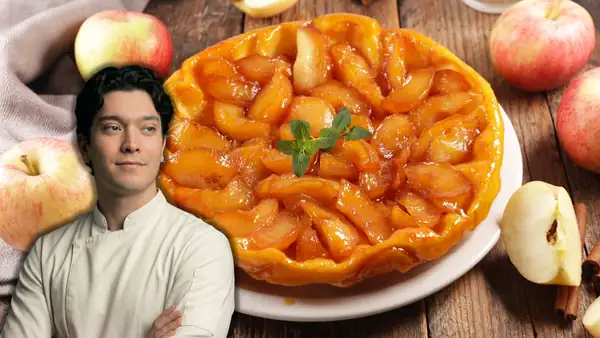 Íñigo Isao, chef: “The easiest apple tart doesn't use cream, but rather chopped fruit with 45g of butter and sugar.”