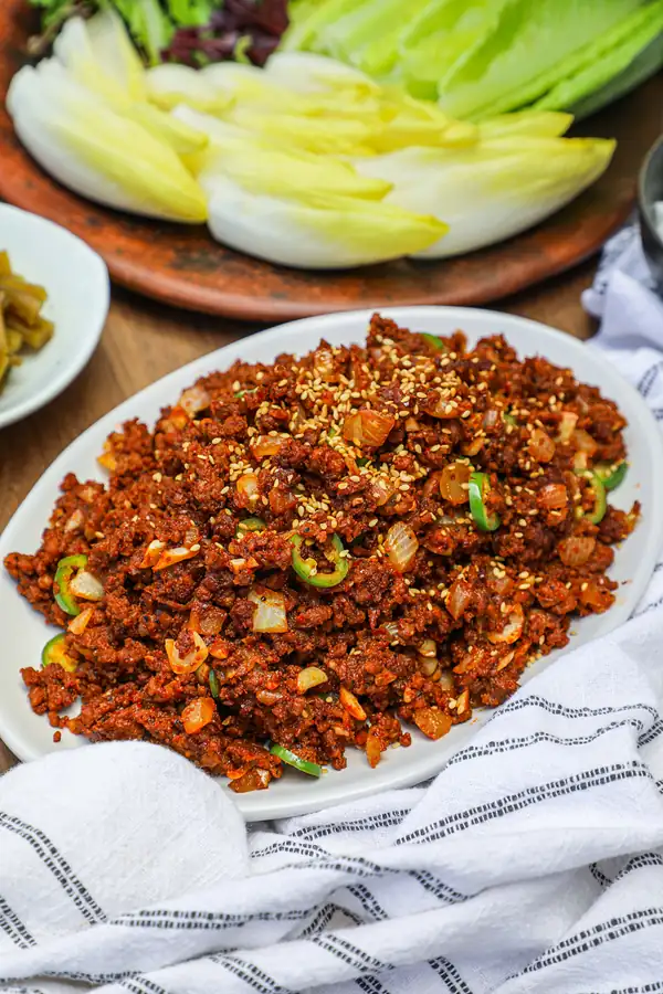 Spicy Ground Beef Bulgogi Recipe