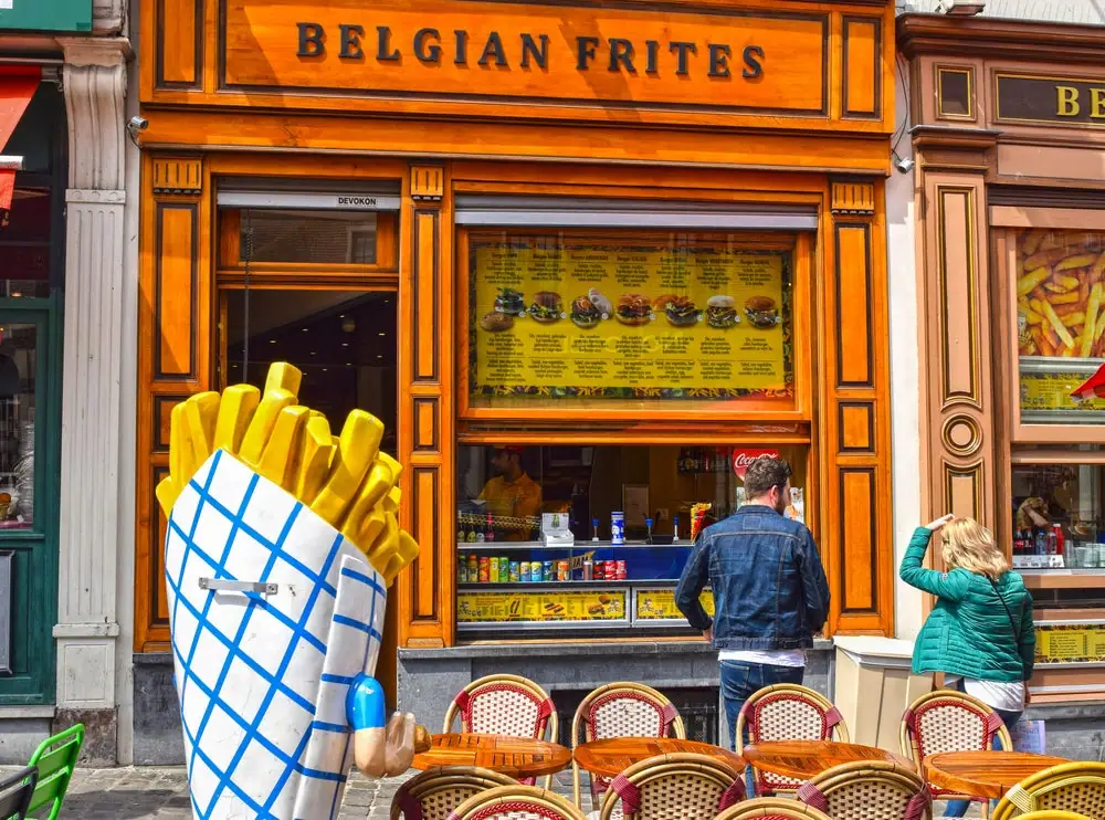 En Bélgica, las patatas fritas nunca son flojas (Lo siento, Estados Unidos).