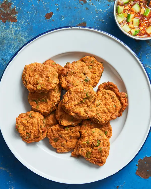Receta de croquetas de pescado tailandesas de Mama Noi