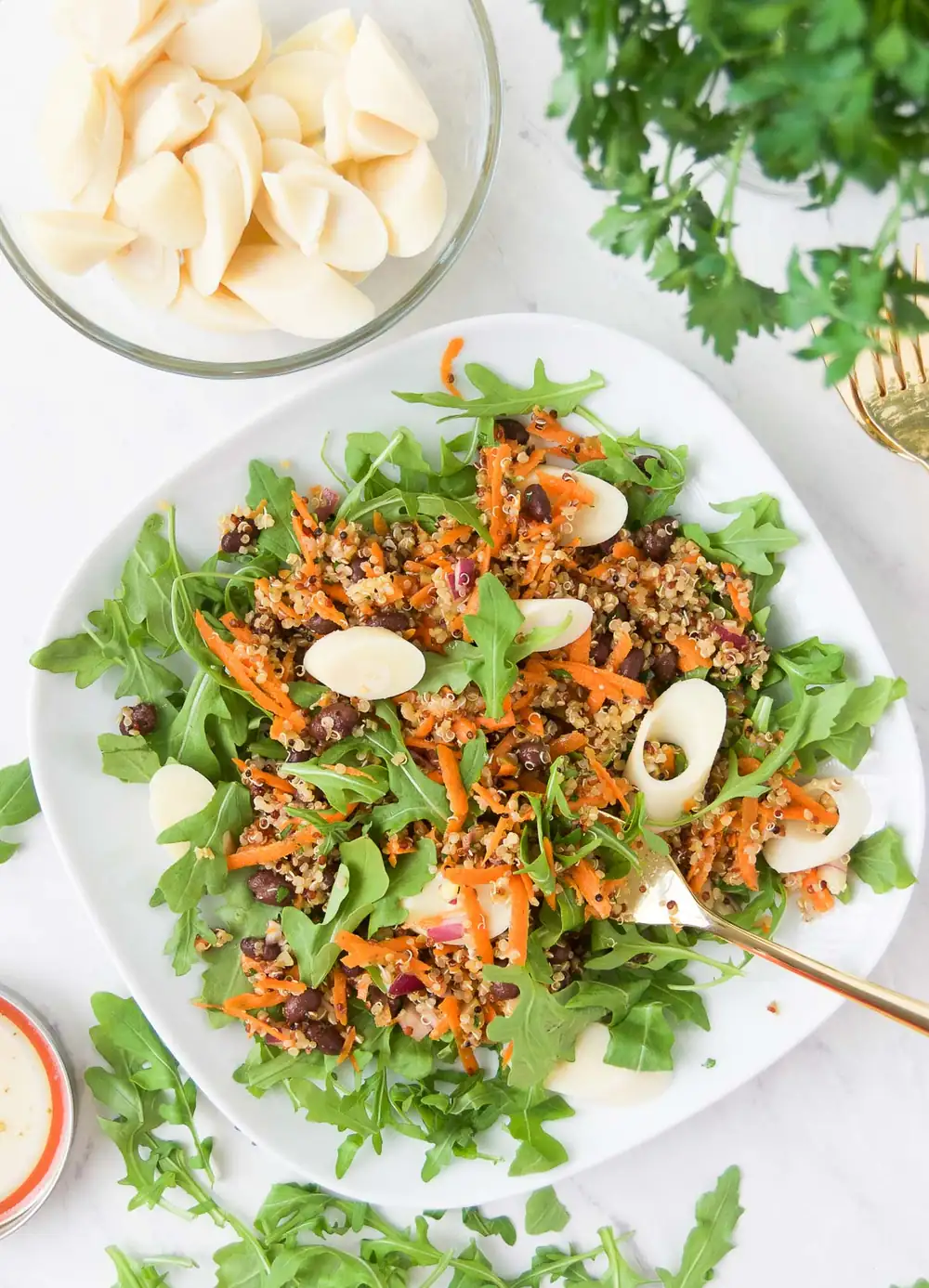 Arugula Quinoa Salad