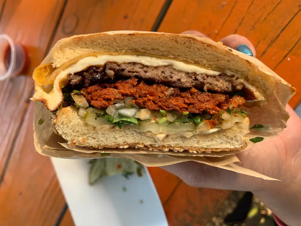 Austin Truck Cuantos Tacos Gets Into the Hamburguesas Game