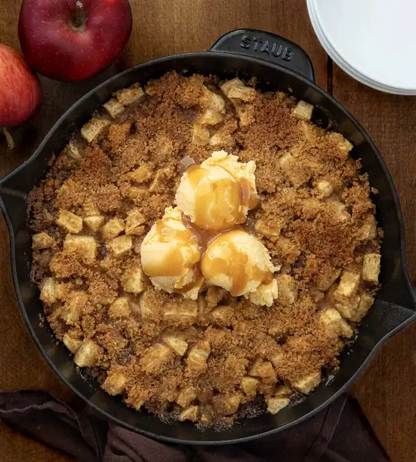 Skillet Apple Brown Betty