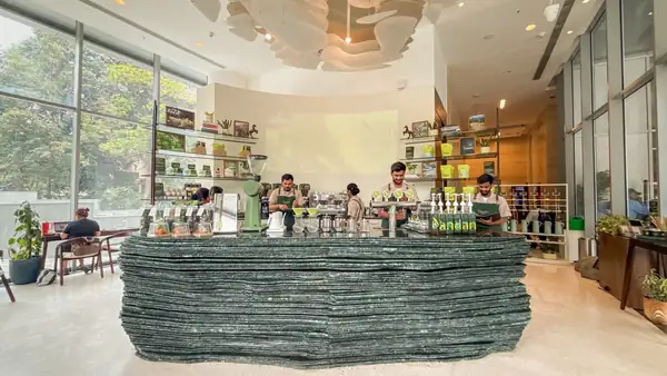 Diseño de café: El espacio Call Time de la compañía Joe Coffee, por Jordan Fisher