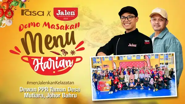 RASA x JALEN Daily Menu Cooking Demo with the Desa Mutiara PPR Community, Johor Bahru