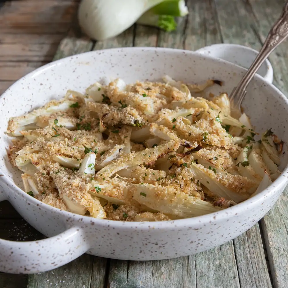 Italian Parmesan Baked Fennel
