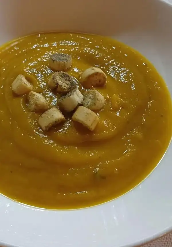 Pumpkin cream soup