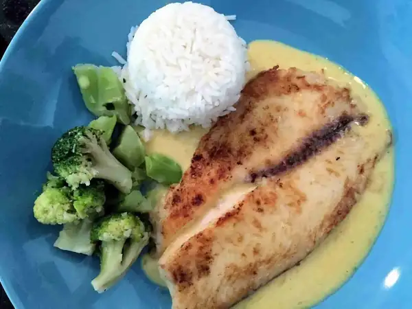Tilapia in Orange Sauce