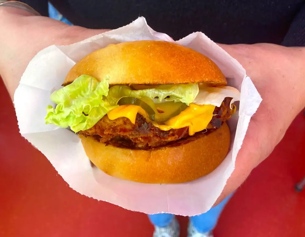 Fried Chicken Burger Recipe