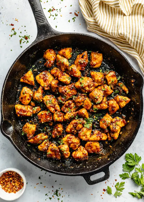 Honey Garlic Chicken Bites