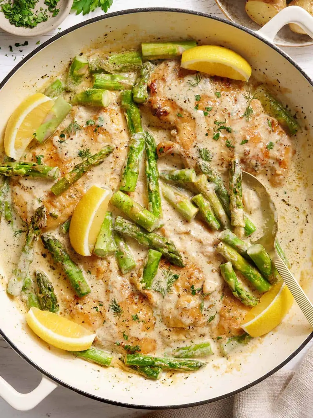 Creamy Asparagus Chicken
