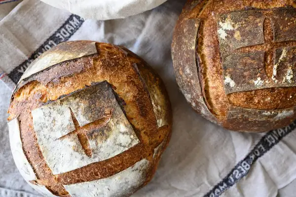 Simple Weekday Sourdough Bread