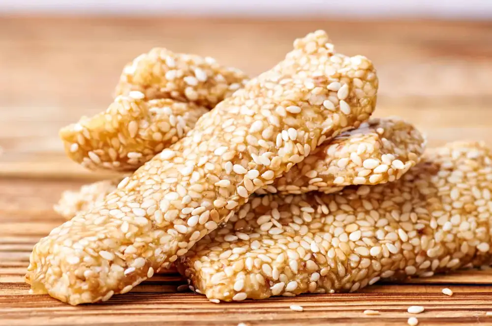 Greek Honey Sesame bars (Pasteli recipe)