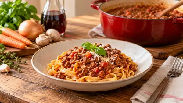Cyril Lignac's essential cooking guide to transforming the texture and flavor of a homemade Bolognese