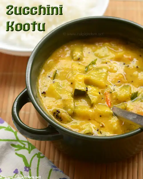 Tasty Zucchini Kootu