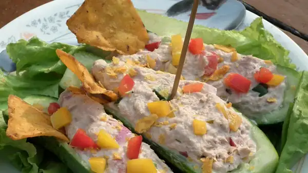 Cucumber Boats Are A Deliciously Creative Way To Sail Into Salad Season