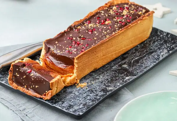 Salted Caramel Chocolate Tart
