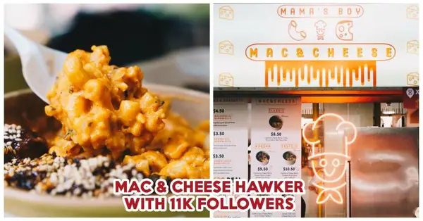 Mama’s Boy Bakes Review: Muslim-Owned Mac & Cheese Hawker With Samyang Flavour At Amoy Street