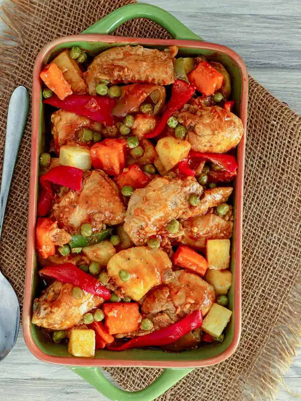 Pineapple Chicken Afritada