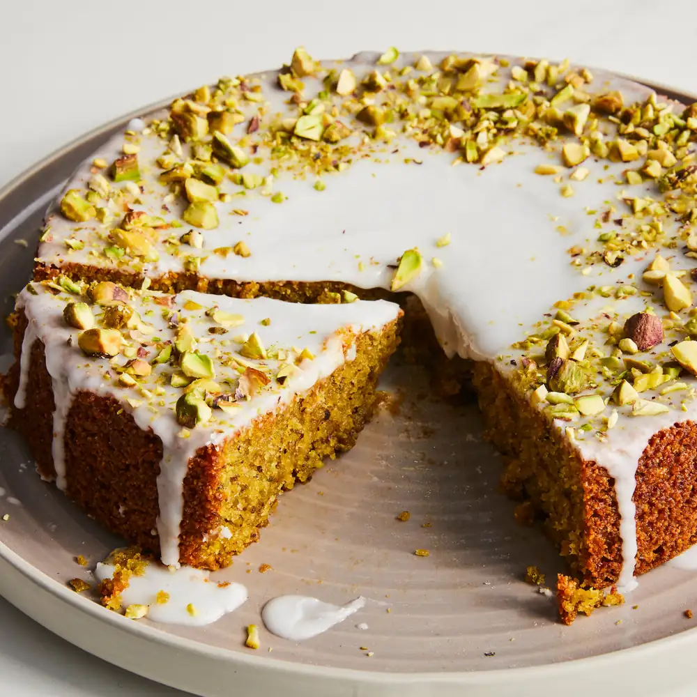 A Pistachio-Lemon Snacking Cake That’s Perfect for Tea or Rosh Hashana