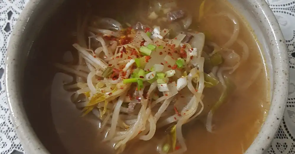 Beef soup