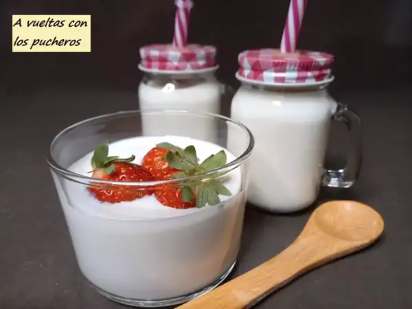 Homemade kefir without kefir grains (nodules)