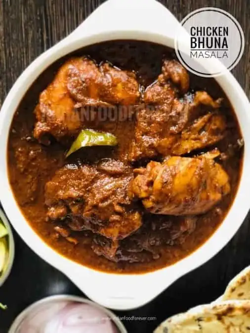 Cómo hacer la receta de pollo Bhuna Masala