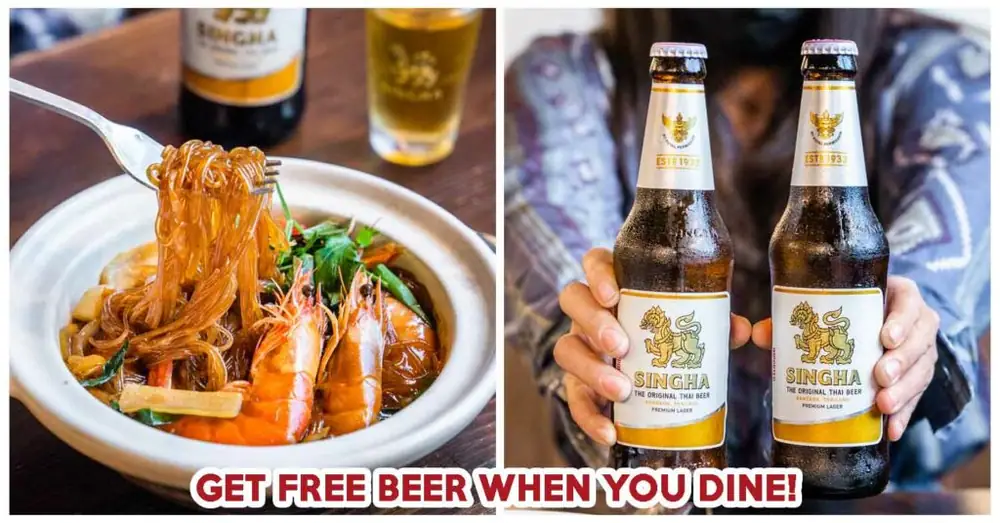 El Festival Gastronómico Singha ofrece menús tailandeses con cerveza desde 10 dólares en toda la isla