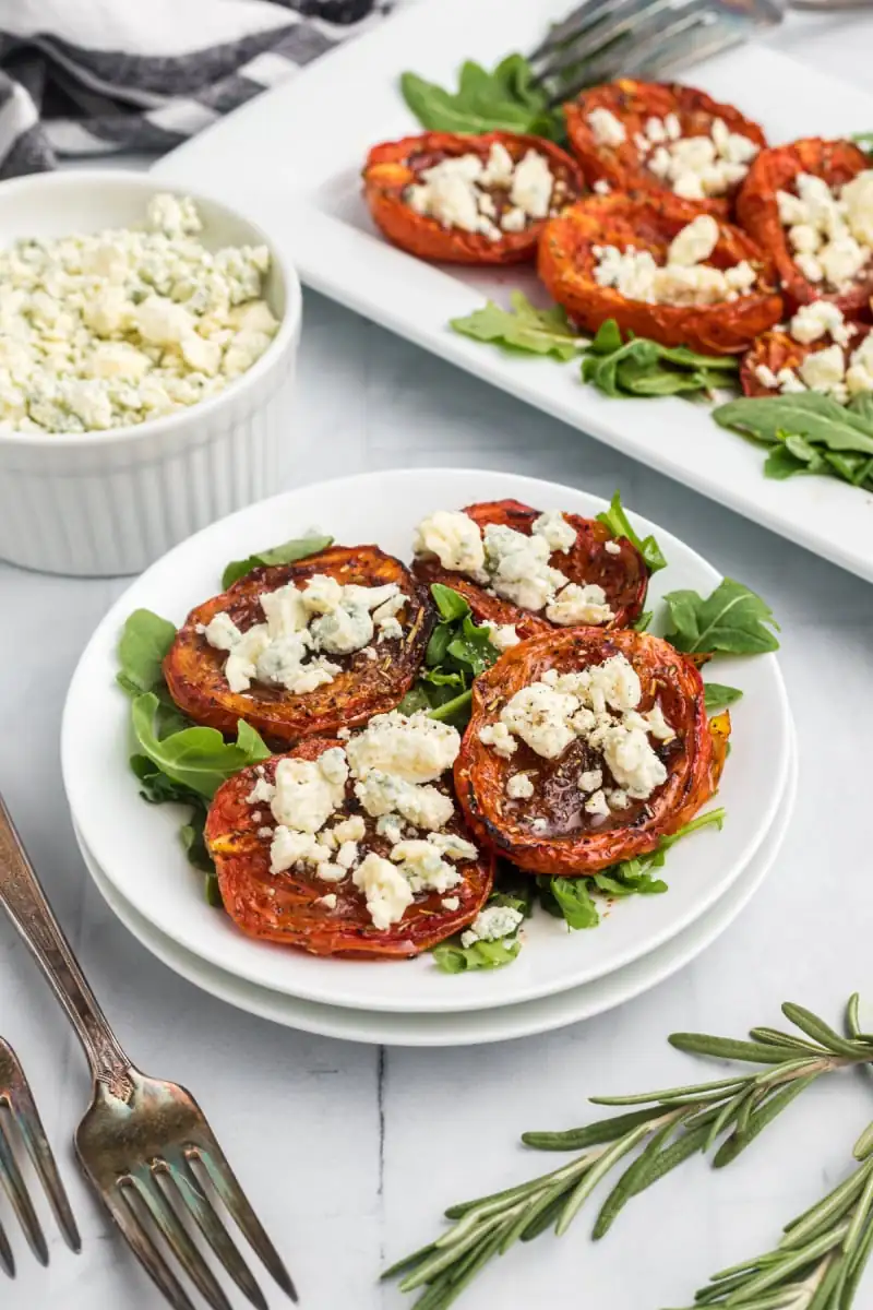 Roasted Tomatoes with Stilton