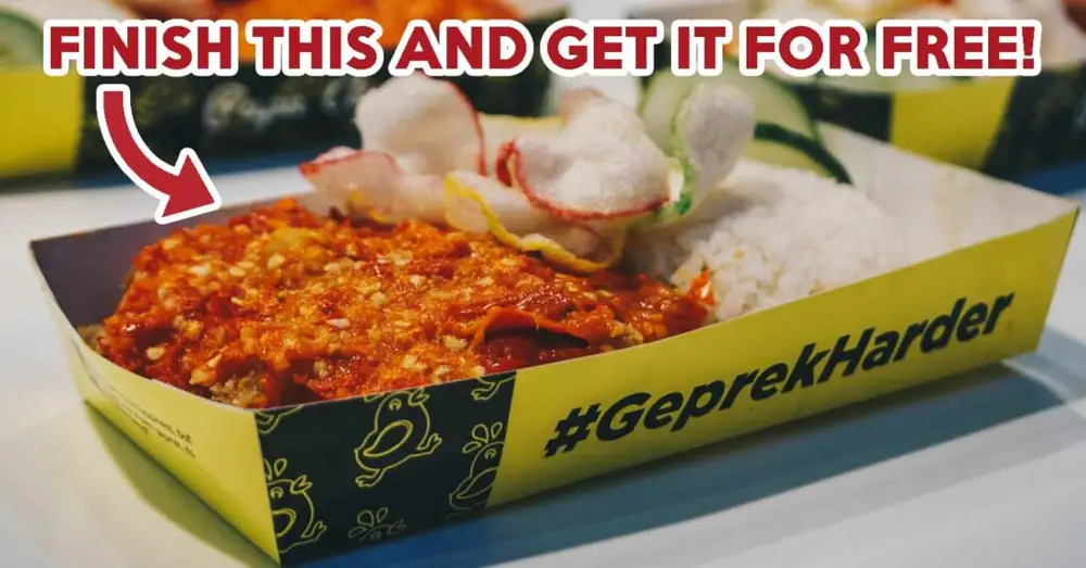 Papa Ayam Review: Finish This Level 27 Sambal Fried Chicken Rice And Get It For Free At Somerset