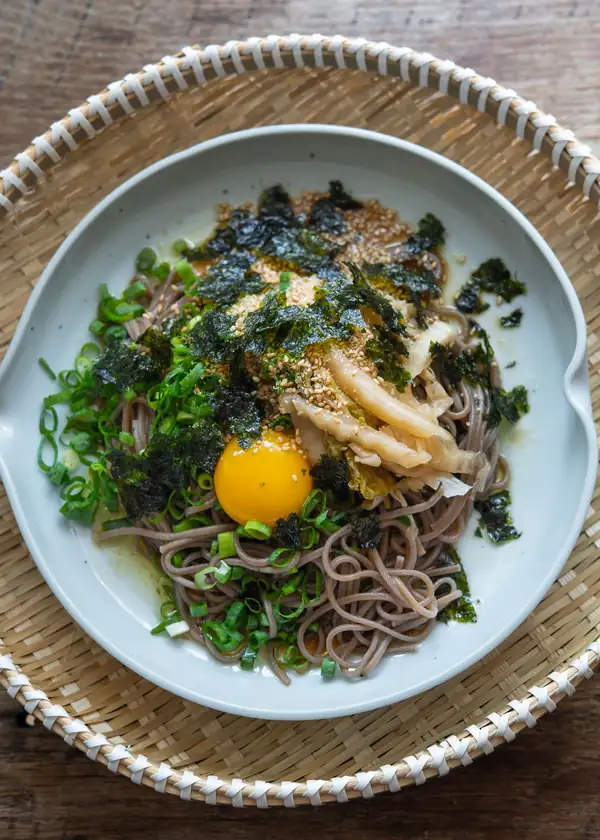 Makguksu (Korean Perilla Oil Buckwheat Noodles)