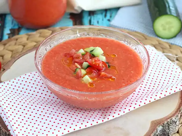 Receta de gazpacho ligero