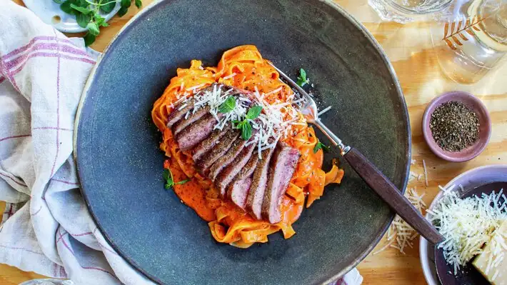Beef pasta