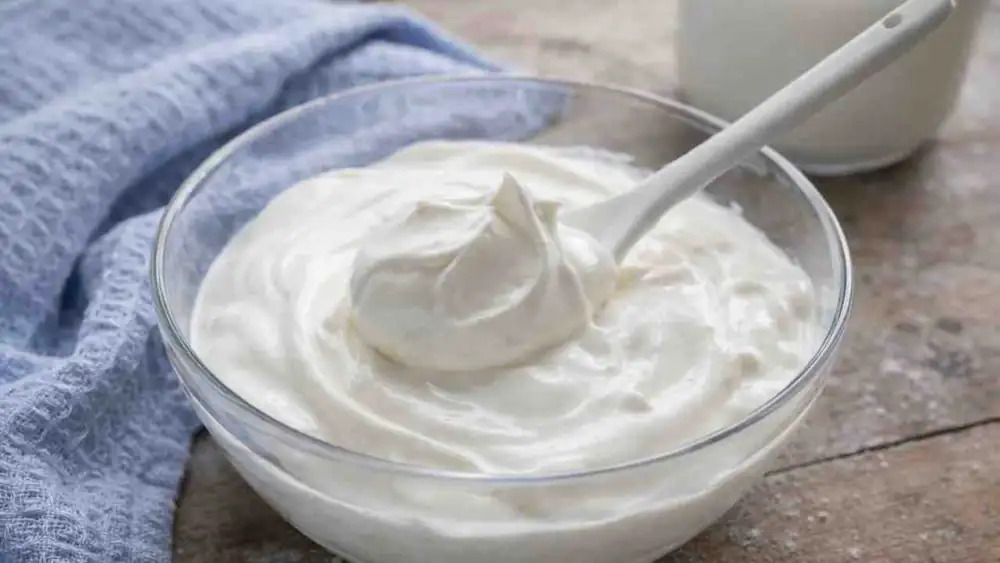 Very light cream, the perfect dessert before going to sleep